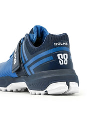 Solm8 S8 Cricket Shoes - White Blue