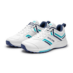 SOLM8 S1 Cricket Shoes -  Red Blue