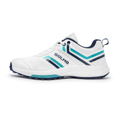 SOLM8 S1 Cricket Shoes -  Red Blue