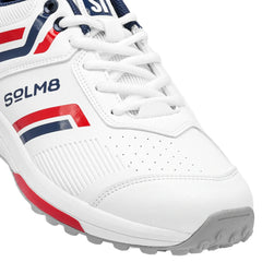 SOLM8 S1 Cricket Shoes -  Red Blue