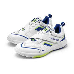 SOLM8 S4 Cricket Shoes - Red Navy