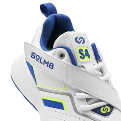 SOLM8 S4 Cricket Shoes - Red Navy