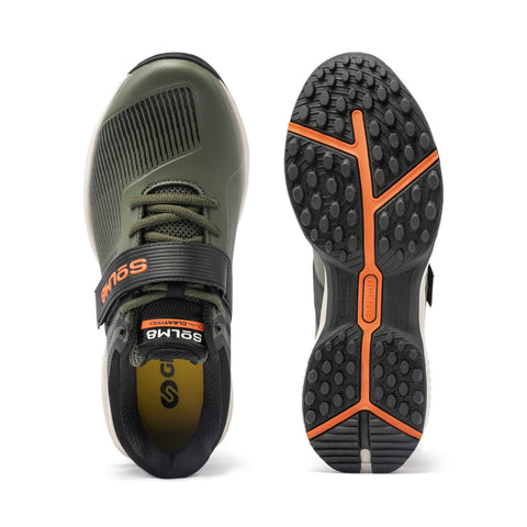 Solm8 S8 Cricket Shoes - Armor Olive