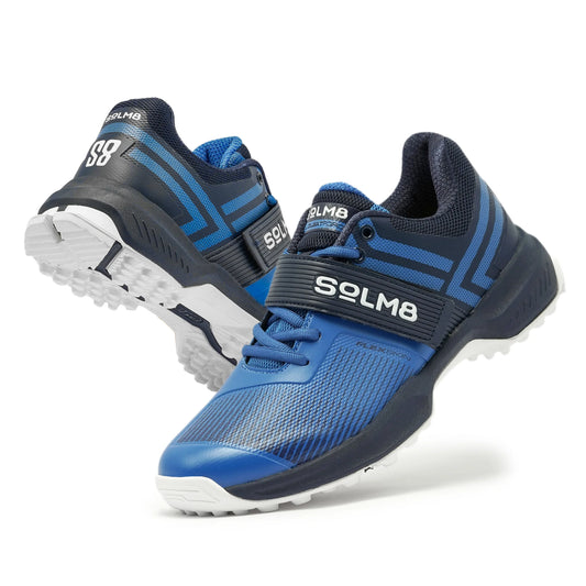 Solm8 S8 Cricket Shoes - Navy Blue