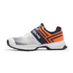 Solm8 S8 Cricket Shoes - White Blue