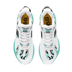 SOLM8 S6 Cricket Shoes - Black Mint